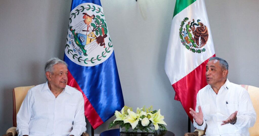 AMLO announces the suspension of food tariffs with Belize