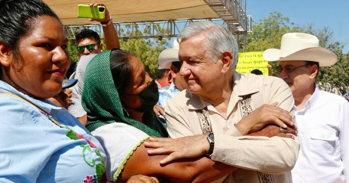 AMLO commits in Sonora: "let's keep looking" to the disappeared