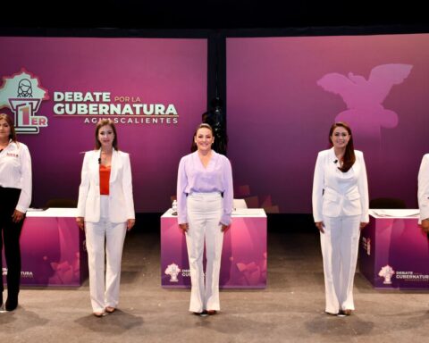 Aguascalientes candidates cross proposals and offenses in debate