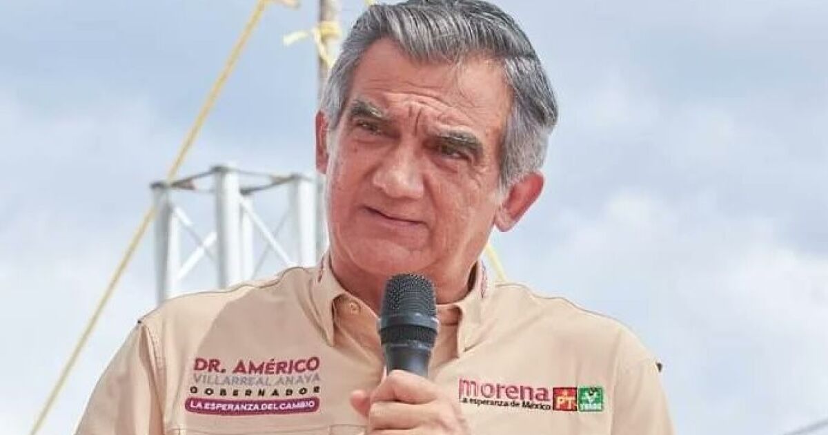 Américo Villarreal does not go to the debate in Tamaulipas, but attention is focused on him