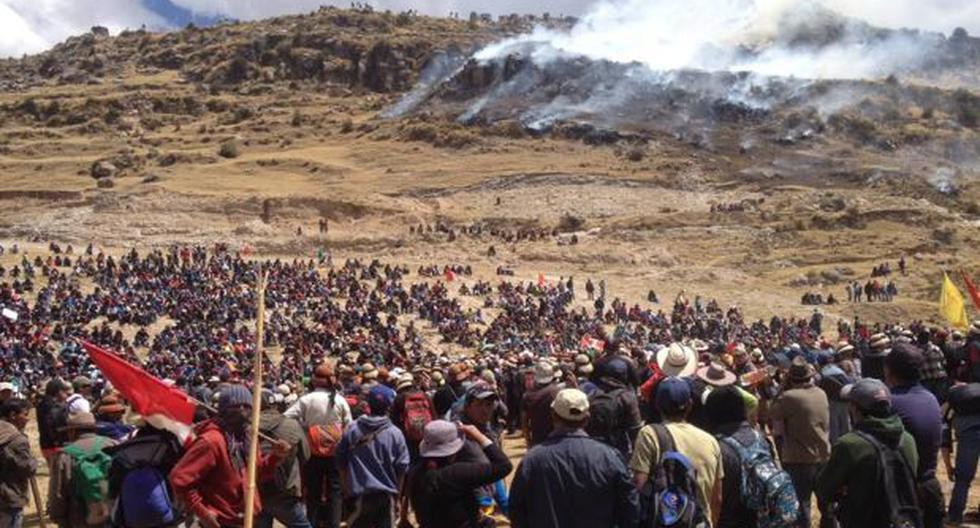 Anthony Laub on government action against mining conflicts: "What they want to do is blow up the State from within" |  Video