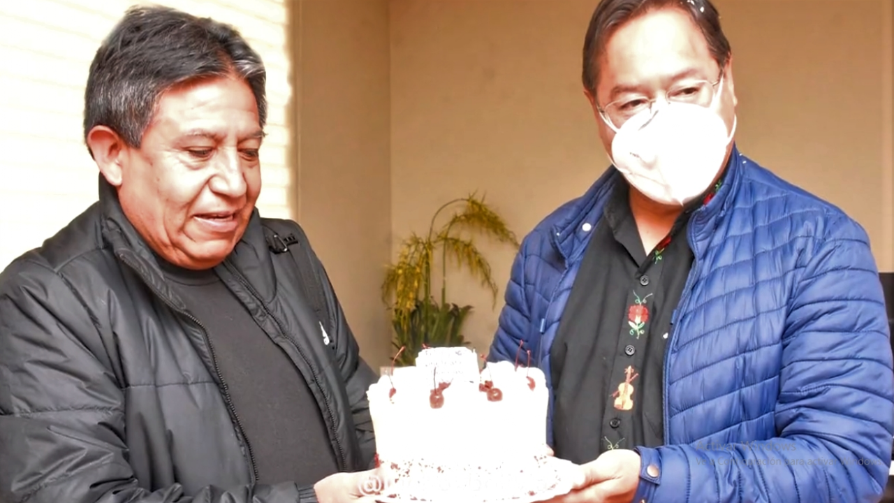 Arce congratulates Choquehuanca on his birthday and highlights his wisdom and revolutionary clarity