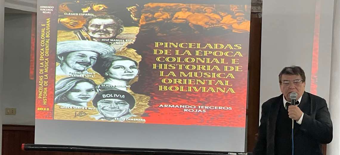 Armando Terceros, authorized voice to talk about regional music