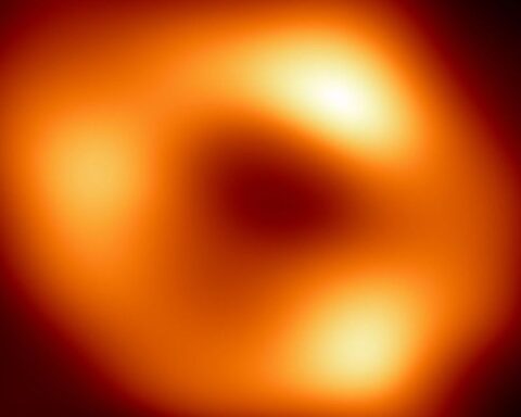 Astronomers release first images of the Milky Way's black hole