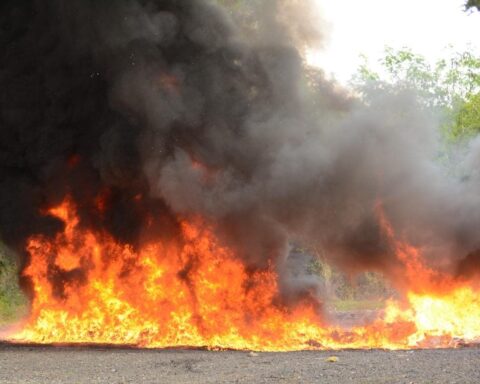 Autoridades incineran más de 600 kilogramos de drogas