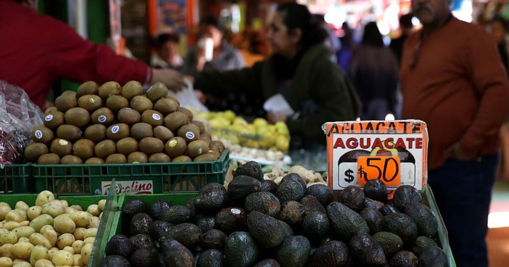 Avocado, tomato and egg put pressure on inflation in the first half of May