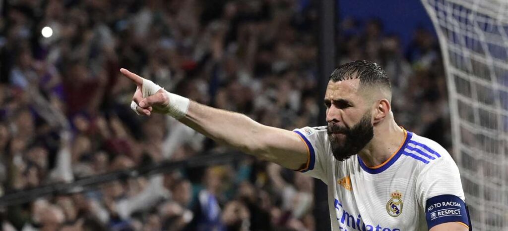 Benzema reinforces his leadership in the Champions League scorers