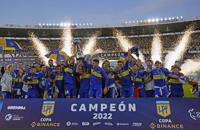 Boca Juniors is proclaimed champion of the League Cup