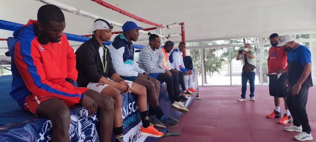 Durante la primera sesión de entrenamientos en Aguascalientes. Foto: Jit.