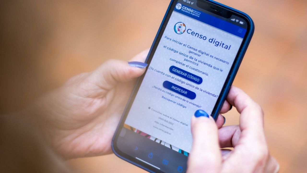 Census 2022: 30% of Argentines already completed the virtual form