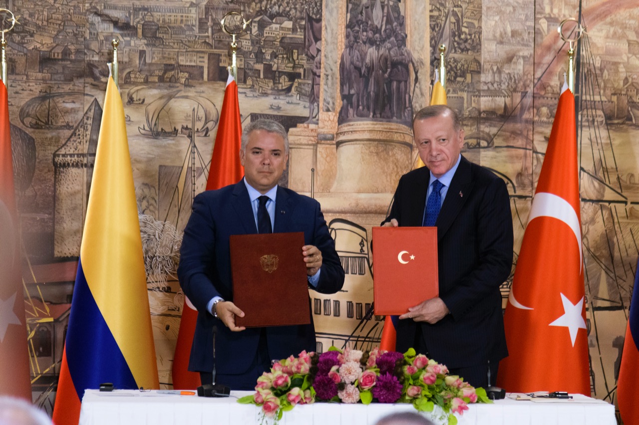 Colombia and Turkey sign agreement to strengthen bilateral relationship