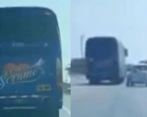 'Corazón Serrano': they denounce that the musical group bus caused the car to overtake it (VIDEO)