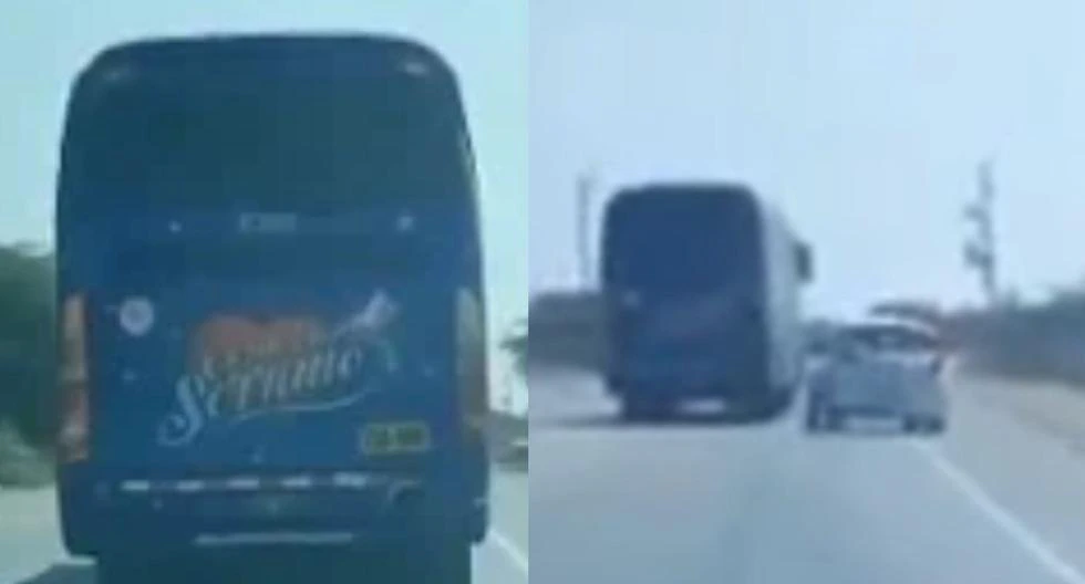 'Corazón Serrano': they denounce that the musical group bus caused the car to overtake it (VIDEO)