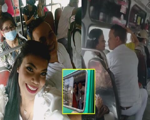 Cristian and Jennifer, the newlyweds who left on Lolaya's bus for their new married life