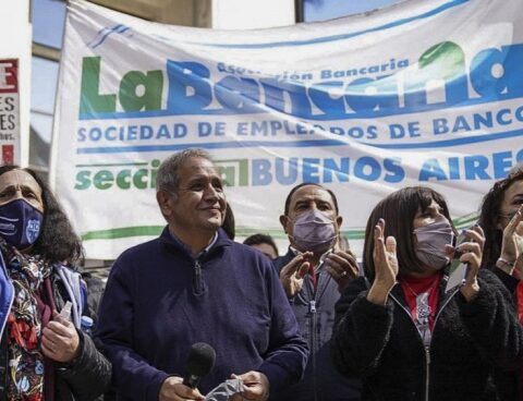 Cristina Fernández congratulated La Bancaría for its joint agreement