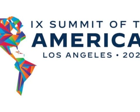 Cartel de la IX Cumbre de las Américas, Los Ángeles 2022. Imagen: correo.ca / Archivo.