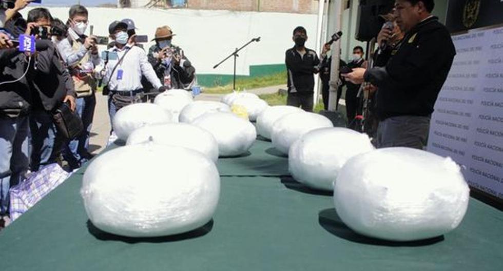 Cusco: they find 33 kilos of marijuana hidden in the form of balls (PHOTOS)