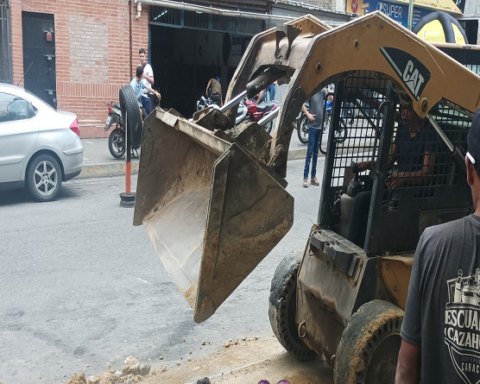 Debris Collection Route is activated in the parish of El Recreo