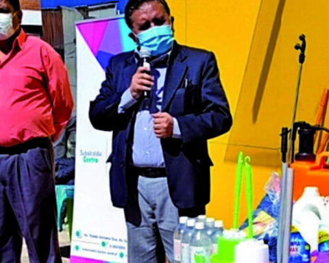 Disinfection backpacks delivered to 78 schools