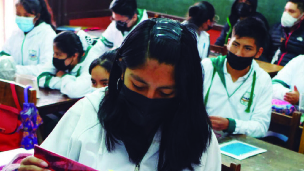 Education analyzes starting with winter time in La Paz, Oruro and Potosí