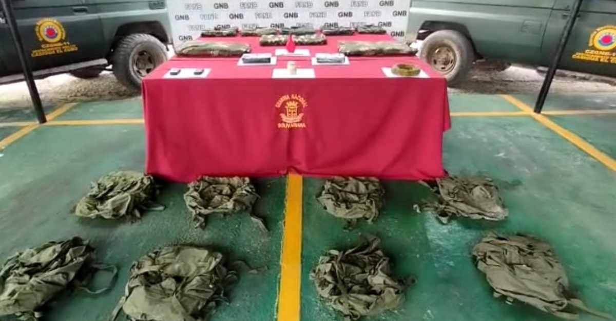 FANB locates military weapons and drug Tancol in Zulia