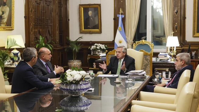 Fernández and Perotti met to reinforce security in Santa Fe