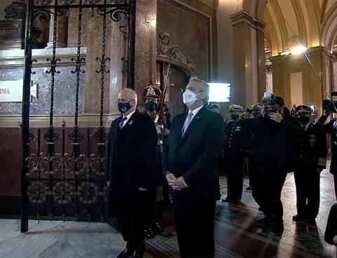 Fernandez asked "more unity than ever" and highlighted that "people come first"