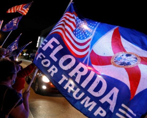 Votantes republicanos en Florida. Foto: The Times.