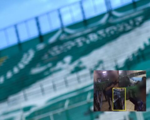 For theft of a 'rag' from Racing, they would have tortured two Cali fans in Argentina