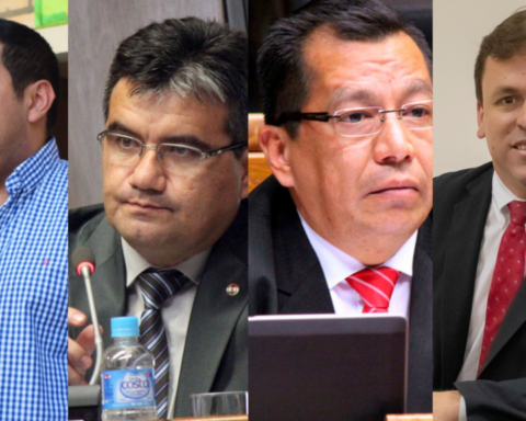 Four candidates for the governorship of Central