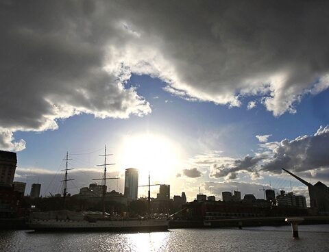 Friday somewhat cloudy and with a maximum of 18 degrees in the City of Buenos Aires and surroundings