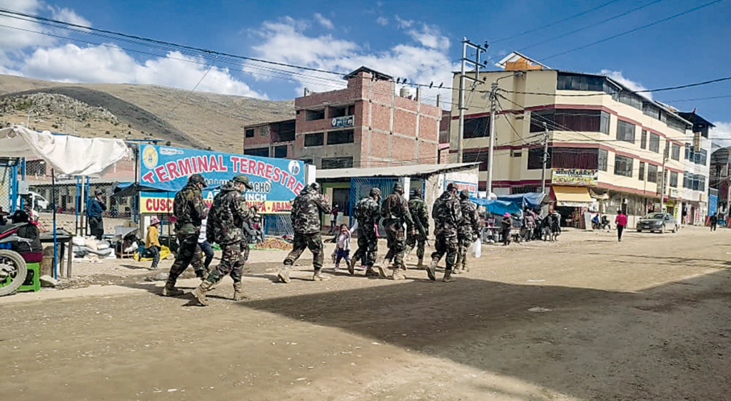 Government deploys greater security in Challhuahuacho