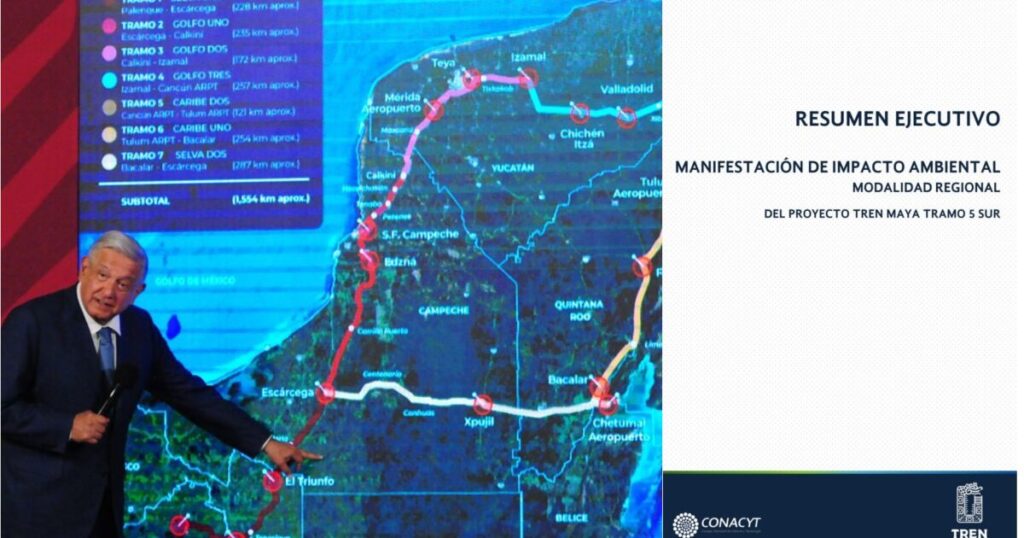 Government recognizes damages by the Mayan Train, but "impact will be limited"