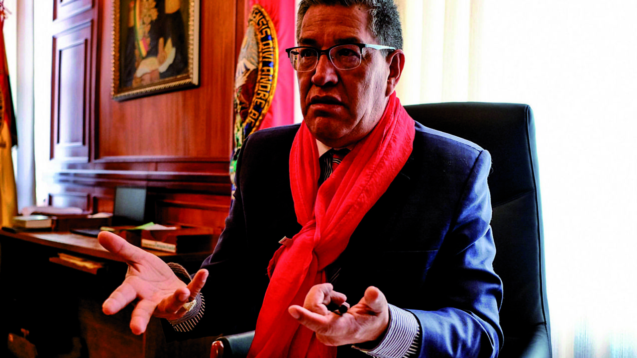 Heredia: "I have seen the crisis of leaders, they have come to ask for charges"