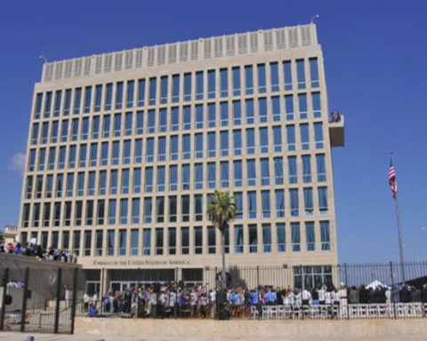 Embajada de Estados Unidos en La Habana.