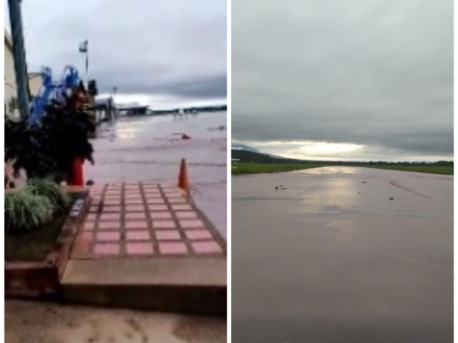 Villavicencio aeropuerto inundado