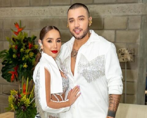 In the most expensive hotel in the world, Jessi Uribe and Paola Jara enjoy their "honeymoon"