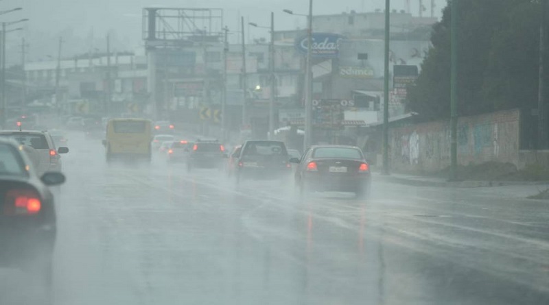 Inameh prevé fuertes lluvias con descargas eléctricas en algunas regiones del país