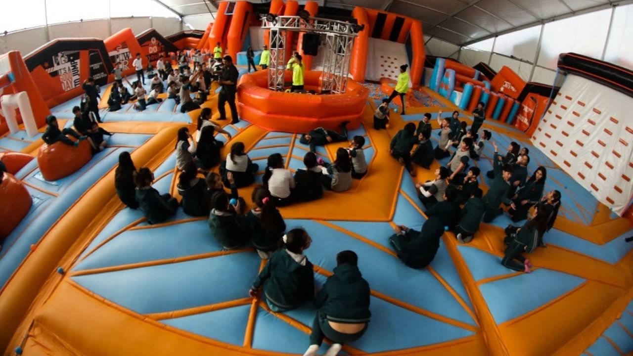 Jump City Park: the largest inflatable amusement park in the world returns to Chile