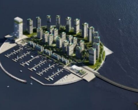 MVD 360: the artificial island in Montevideo designed by a company created a year ago