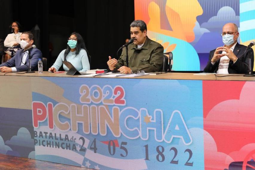 Maduro repudiates the discriminatory nature of the US at the Summit of the Americas