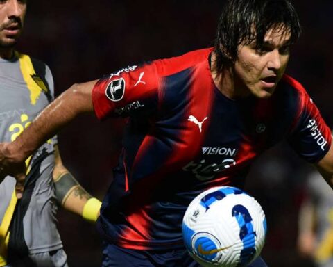 Marcelo Martins scored his first goal in Copa Libertadores for Cerro Porteño