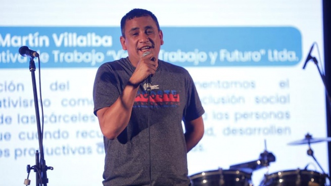 Martin Villalba: "The popular economy is work and dignity",