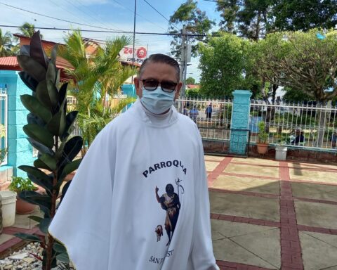 "May the will of God be done," says Father Harving Padilla before his possible arrest