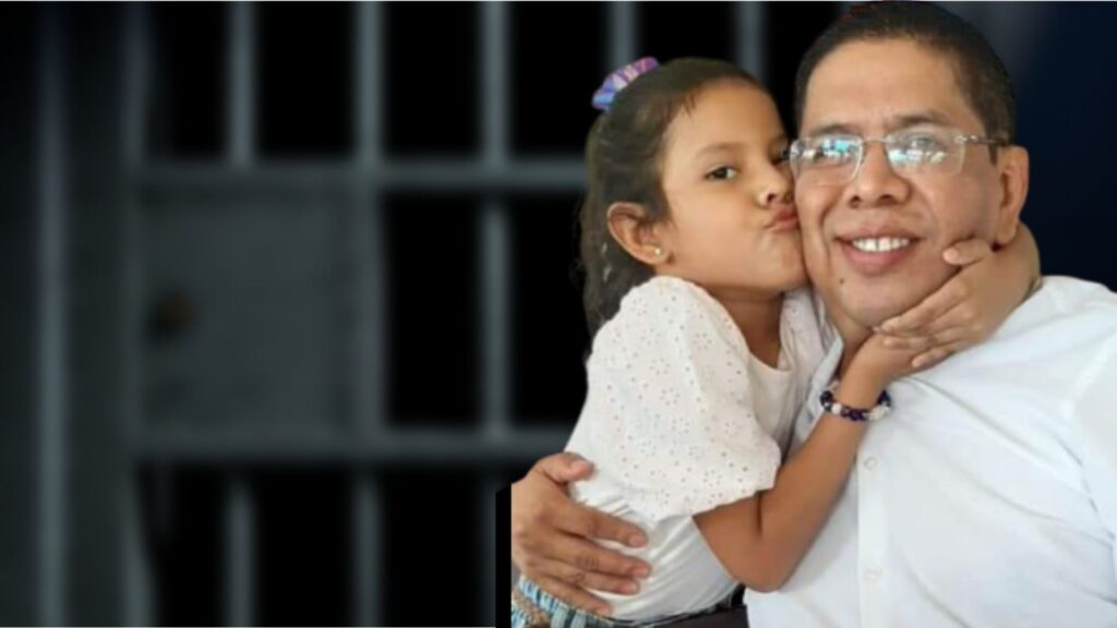 Miguel Mendoza's daughter: «Daddy, I will celebrate a year of not seeing you.  My heart suffers a lot»