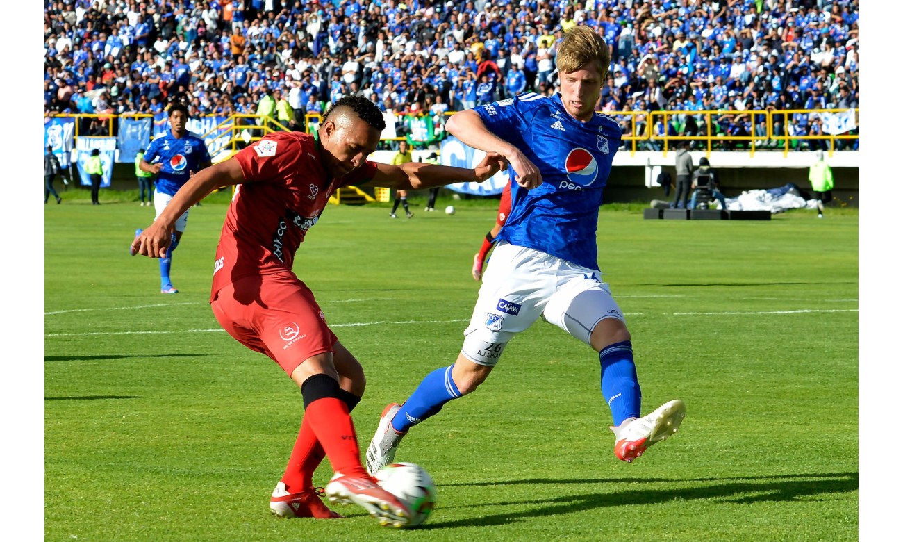 Millonarios beat Patriotas as a visitor and remains at the top of the table