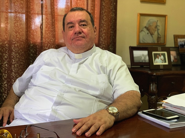 Monsignor Avilés confronts the Ortega regime: "If they have evidence to throw us in jail, let them do it"