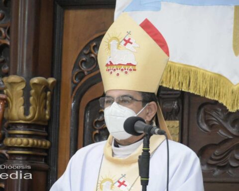 Monsignor Rolando Álvarez officiates again at the San Pablo Apóstol Cathedral in Matagalpa