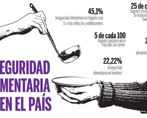More than 5% of the population has nothing to eat in the country
