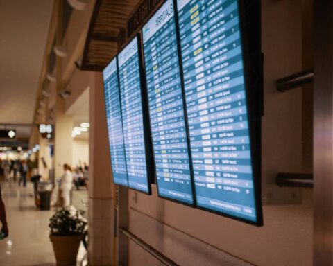 Movies for adults were shown on screens at the Rio de Janeiro airport in possible hacking